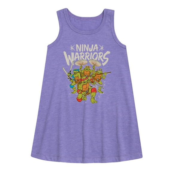 Teenage Mutant Ninja Turtles -Ninja Warriors - Toddler & Youth Girls A-line Dress