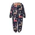 thumbnail image 4 of Reindeer Matching Family Pajamas, Christmas Onesie Comfortable Matching Pjs, Perfect for Christmas Photos & Holiday Celebrations, Sizes for All (Gray), 4 of 4