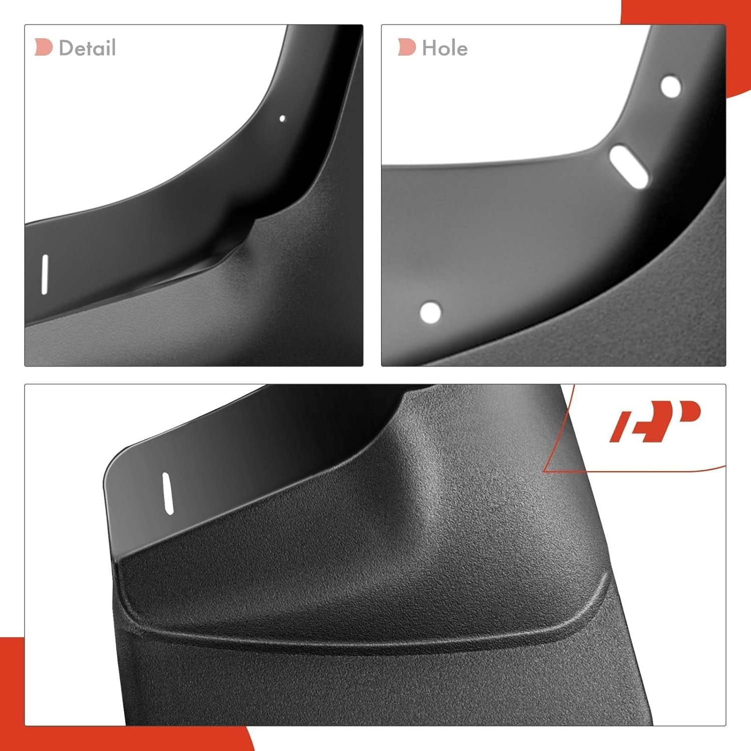 A-Premium Splash Guards Mud Flaps Replacement for Chevrolet Silverado