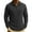 Dark Gray, variant on Men's Quilted Long-Sleeve Polo Shirt - Cozy Design, Go-To Pick for Cool Weather & Everyday Comfort Light Gray S