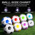 thumbnail image 3 of Juego de balones de fútbol HyDren, 8 unidades, tamaño 3, 18 cm, con bomba, 3 of 6