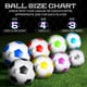 thumbnail image 3 of Juego de balones de fútbol HyDren, 8 unidades, tamaño 5, con bomba, 22 cm, 3 of 6