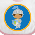 thumbnail image 4 of Inktastic Knight Fairytale Kids Boys Baby Bib, 4 of 4