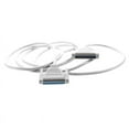 thumbnail image 3 of 5X 3 Meters 37 Pin Male to Female DB37 Extension Cable Grey White, 3 of 4