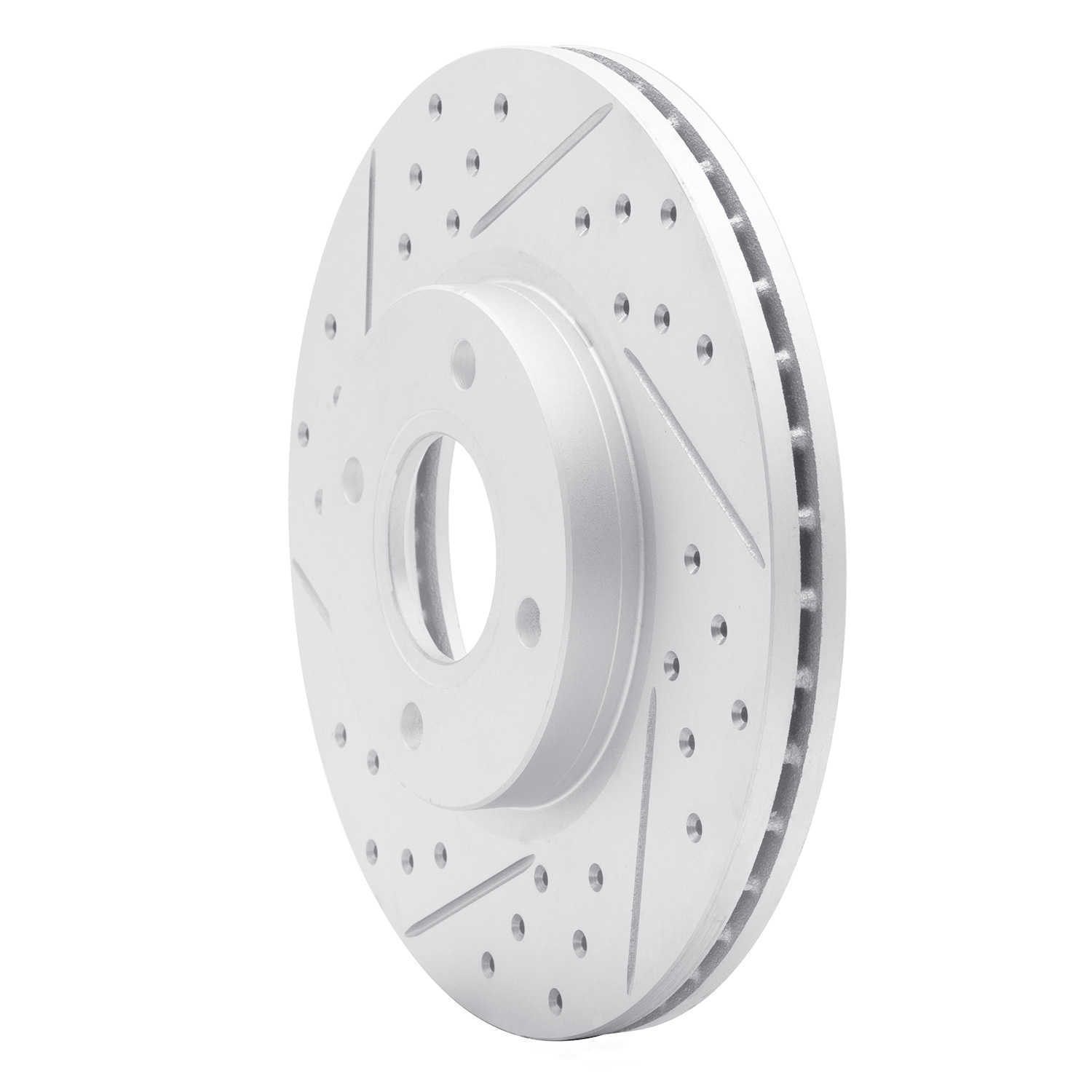 Dynamic Friction Company 830-54075L DFC Geoperformance Rotor - Drilled and Slotted