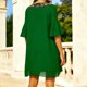 thumbnail image 2 of Vestido de Manga Ruffle Polka Chiffon Manga Larga Casual Cómodo Y Elegante para las Mujeres Primavera Verano Uso Diario, 2 of 5