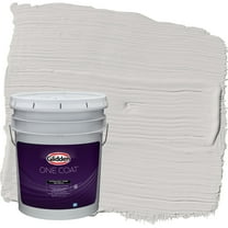 Glidden One Coat Exterior Paint and Primer, Elusion / Gray, 5 Gallons, Satin