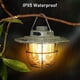 thumbnail image 3 of Lámpara de camping verde recargable, luz LED retro para camping, recargable por USB, C-Light, cálida y natural, atenuación continua, brillante 13 H + autonomía, luz portátil impermeable para tienda de, 3 of 3