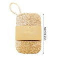 thumbnail image 3 of Natural Loofah Dishwashing Tool, Eco-Friendly Organic Cleaning Sponge Set, Compostable & Non-Scratch Cookware Cleaner, 2-Pack Sustainable Kitchen Cleaning Tool For Dishes Pots &, 3 of 6