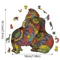 thumbnail image 3 of HUASHENG Irregular Three-Dimensional Animal Puzzles With Special-Shaped Wooden Puzzles, 3 of 4