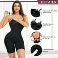 thumbnail image 4 of Shapewear High Waisted Shapewear Shorts For Women Seamless Comfy Body Underwear Girdle Top Bra Long Body T Shirt Waste Trainer Orchard Corset Waist Trainer Tilt Top Women Bodysuits Tops Padding Women, 4 of 6