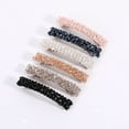 thumbnail image 3 of Women Hairpin Faux Crystal Elastic Spring Anti-slip Hair Organization Decoration Hair Holder Hair Barrettes Ornament Hair Accessories Headwear, 3 of 7