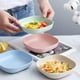 thumbnail image 2 of Juego de 4 cuencos cuadrados para cereales, cuencos pequeños de plástico para cocina, cuencos poco profundos para servir sopa, ensalada, avena, aperitivos, postres, helados, 2 of 5