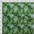 thumbnail image 3 of oneOone Cotton Jersey Green Fabric Neem Leaves Craft Projects Decor Fabric Printed By The Yard 58 Inch Wide, 3 of 4