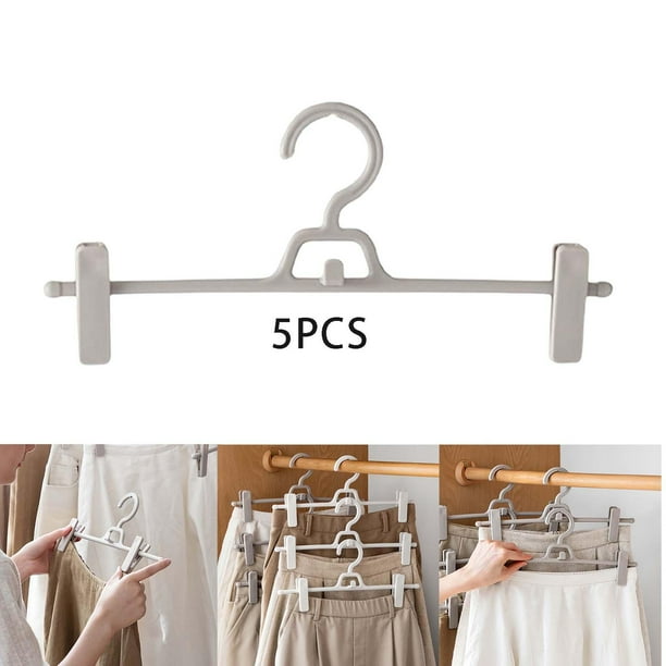 Pantalones Percha para Pantalones Perchero Vestido Clip Perchas Ropa Interior Pinza para Bufanda Pantalones Leggings perfecl percha para pantalones Walmart en linea