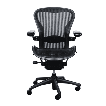 Classic Herman Miller Aeron (𝙍𝙚𝙛𝙪𝙧𝙗𝙞𝙨𝙝𝙚𝙙) Office Chair - Fully Adjustable - Size B Medium