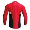 thumbnail image 2 of Thor Intense Assist Berm Mens LS MTB Mountain Bike Jersey Red/Black MD, 2 of 2