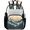 Multicolor 3, variant on Jiaoprinted Cartoon Whale Dolphin Clear Backpack for Stadium Events, Transparent Backpacks See Through Plastic Bag for Concerts & Work, Ocean Pattern