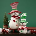 thumbnail image 2 of Northlight Snowman with Candy Cane Christmas Figure - 10", 2 of 6
