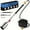 Black, variant on [Propane Torch] Propane Torch Burner - High Output 1,280,000 BTU - Heavy Duty Flame Weeder with Igniter - 10FT Hose - Storage Bag - for Garden Wood Roofing Snow Road Charcoal
