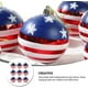 thumbnail image 2 of 9 Piezas Adornos de Bolas Patrióticas Adornos de Bandera Americana 4 de Julio Decoración de Bolas Colgantes para Fiesta del Día de la Independencia de EE. UU. Suministros para Fiestas Temáticas. Afortunado Sencillez, 2 of 4