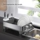 thumbnail image 3 of Escurridor de platos y organizador de cubiertos acabado acero inoxidable, 3 of 7