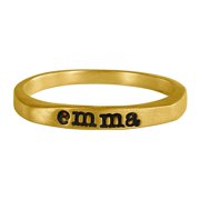 Personalized Name Ring, Sterling Silver, 10kt Gold or 14kt Gold, Up to 5 Letters