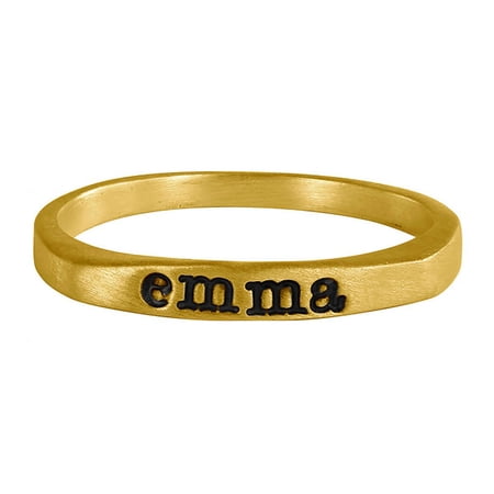 Personalized Name Ring, Sterling Silver, 10kt Gold or 14kt Gold, Up to 5 Letters