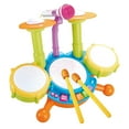 thumbnail image 3 of Instrumento musical de juguete tambor para niños con micrófono Hugo azul, 3 of 10
