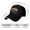 thumbnail image 3 of POBUDS - PRIDE Baseball Cap Adjustable Size for Running Workouts and Outdoor Activities All Seasons casquette for Men Women, 3 of 4