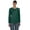 FOREST GREEN, variant on Womens Heavy Cotton Missy Fit Long-Sleeve T-Shirt 5 Pack