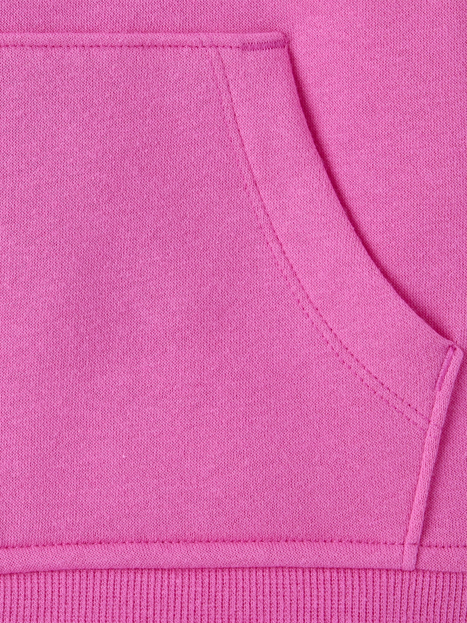 The Children's Place Girls Long Sleeve Varsity Stripe Premium Fleece Hoodie Top, Sizes XS-XXL