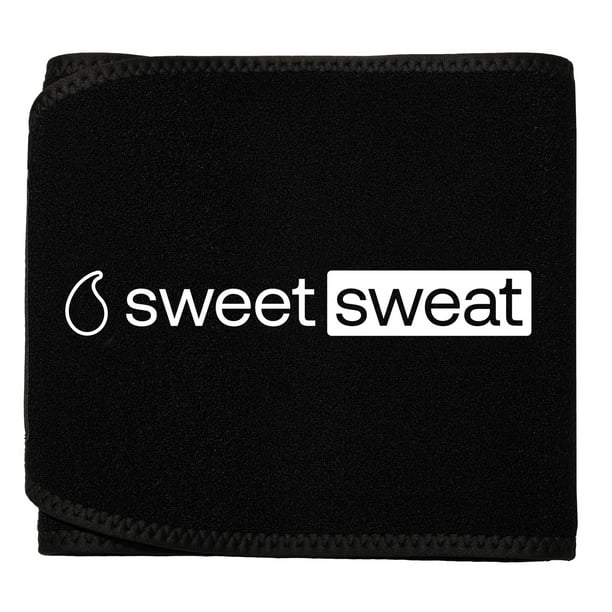 Waist Trainer Sports Research Sweet Sweat Eco, color negro medio