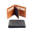 thumbnail image 2 of Men's Superior Leather BiFold 8 Credit Card 1 ID Window Tan Wallet 4.5 x 3.5 inches, 2 of 4