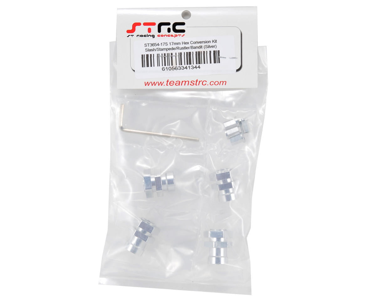 ST Racing Concepts CNC MACHINED ALUMINUM 17MM HEX CONVERSION KIT FOR TRAXXAS SL 