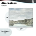 thumbnail image 4 of Stupell Industries Traditional On The Water Landscape Canvas Art, 30 x 24, by Christy McKee, 4 of 8