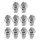thumbnail image 1 of 10pcs Colgantes Colgante de Buda para Tiradores de Cremallera Decoración de Vestuario DIY Astilla, 1 of 9