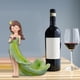 thumbnail image 5 of Portabotellas de vino con forma de niña, soporte independiente para encimera, estante para vinos para amantes del vino, regalos para decoración de Estilo E, 5 of 8