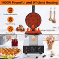 thumbnail image 3 of Bubble Waffle Maker 1400W Commercial Bubble Waffle Maker Machine Non-Stick Egg Waffle Maker Electric Bubble Waffle Baker for Home or Commercial Use, 3 of 7