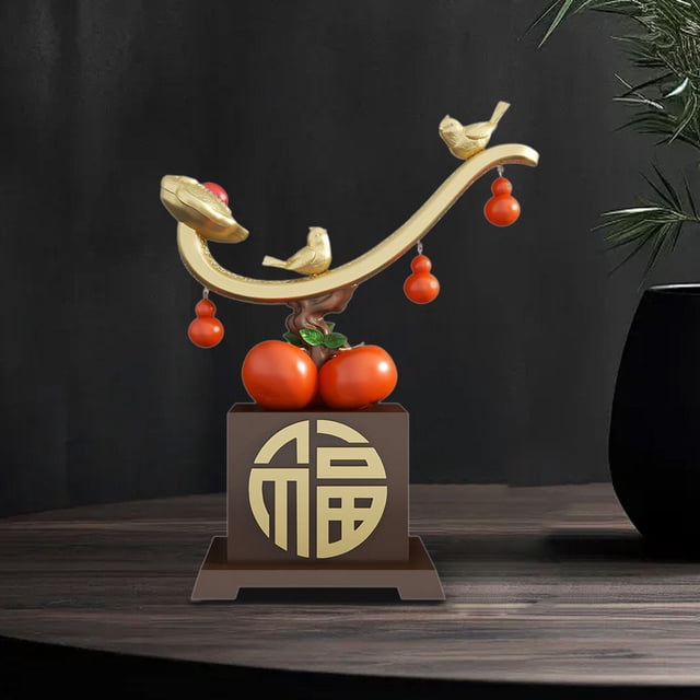 Estatua de Caqui Macarena Feng Shui para Decoración del Hogar Figura de Resina