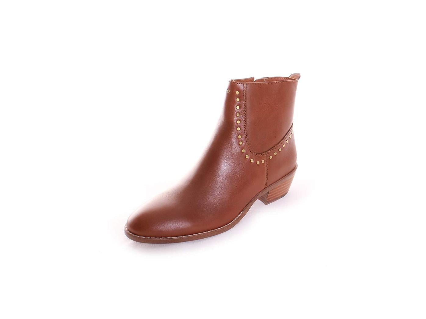 coach leather booties