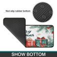 thumbnail image 7 of Kitchen Rug Set of 2 Anti Fatigue Christmas Kitchen Mats for Floor,Merry Christmas Happy New Year Gift Kitchen Floor Mat for Bathroom,Room Bath (47x17+30x17 Inches), 7 of 7