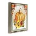 thumbnail image 4 of Stupell Industries Pumpkin with Flower Accent Botanical & Floral Painting Brown Floater Framed Canvas Art Prints Wall Art, 25 x 25, 4 of 10