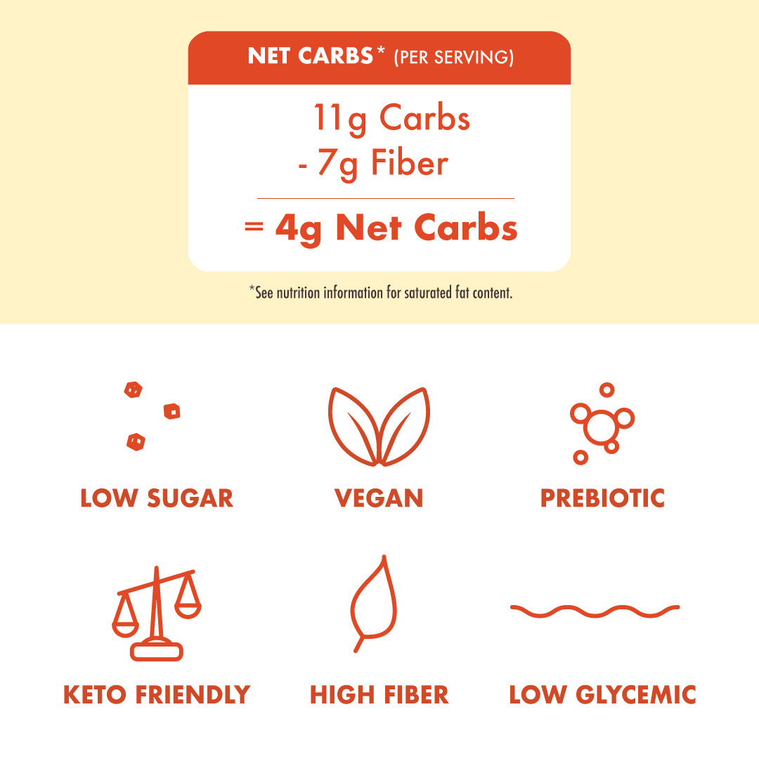 Rip Van Vanilla Keto Wafer Cookies, Non-GMO, Vegan, Low-Sugar (2g), Low-Carb, Baked Snack, 16 Count