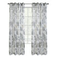 thumbnail image 2 of Habitat 52 x 95 in. Alba Sheer Grommet Curtain Panel, Taupe, 2 of 5
