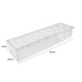 thumbnail image 3 of Caja De Acrílico Caja de flores de rosas acrílicas Jarrón rectangular elegante creativo (35 * 10 * 6 cm con luces) Tmvgtek Libre de BPA, 3 of 9