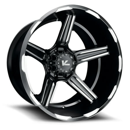 V Rock - VR14 Ambush Satin Black/Milled Wheel (22x12 /8x170mm/-44 Offset)