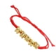 thumbnail image 5 of Tiger año rojo cuerda pulsera rojo nudo cuerda brazalete amuleto para protección, 5 of 6
