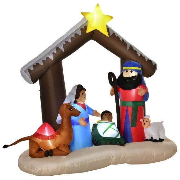 Blow Mold Nativity