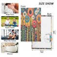 thumbnail image 6 of Yayeee 100% Cotton Hand Towels for Bathroom 16" x 28" Soft Absorbent Kitchen Towel, Red Colorful Flowers with Dots, 6 of 7